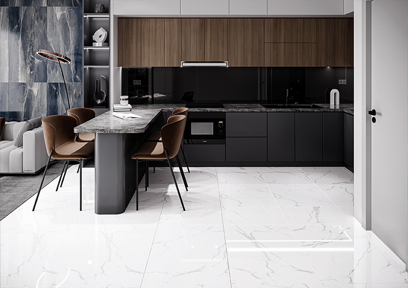 24"x48" Calacatta Grey - Polished