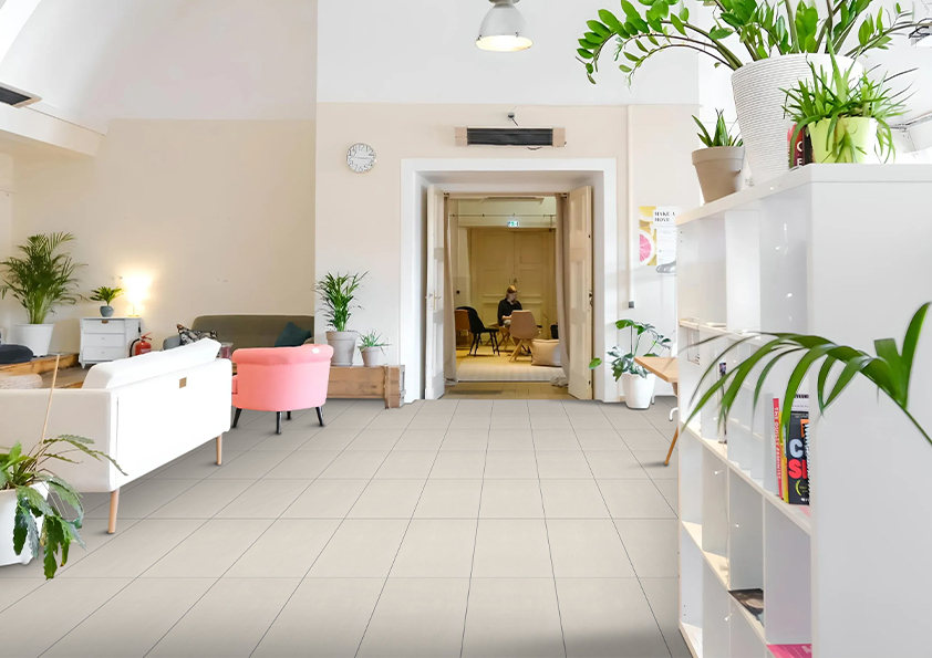 12"x24" Arc White - Matte